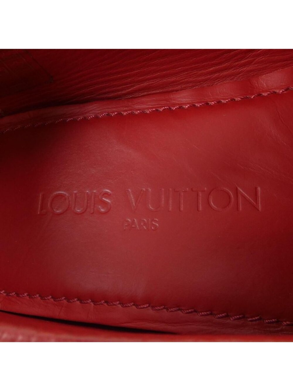 Louis Vuitton Fa0193 Size 6.5 Red Shoes - Picture 6 of 6